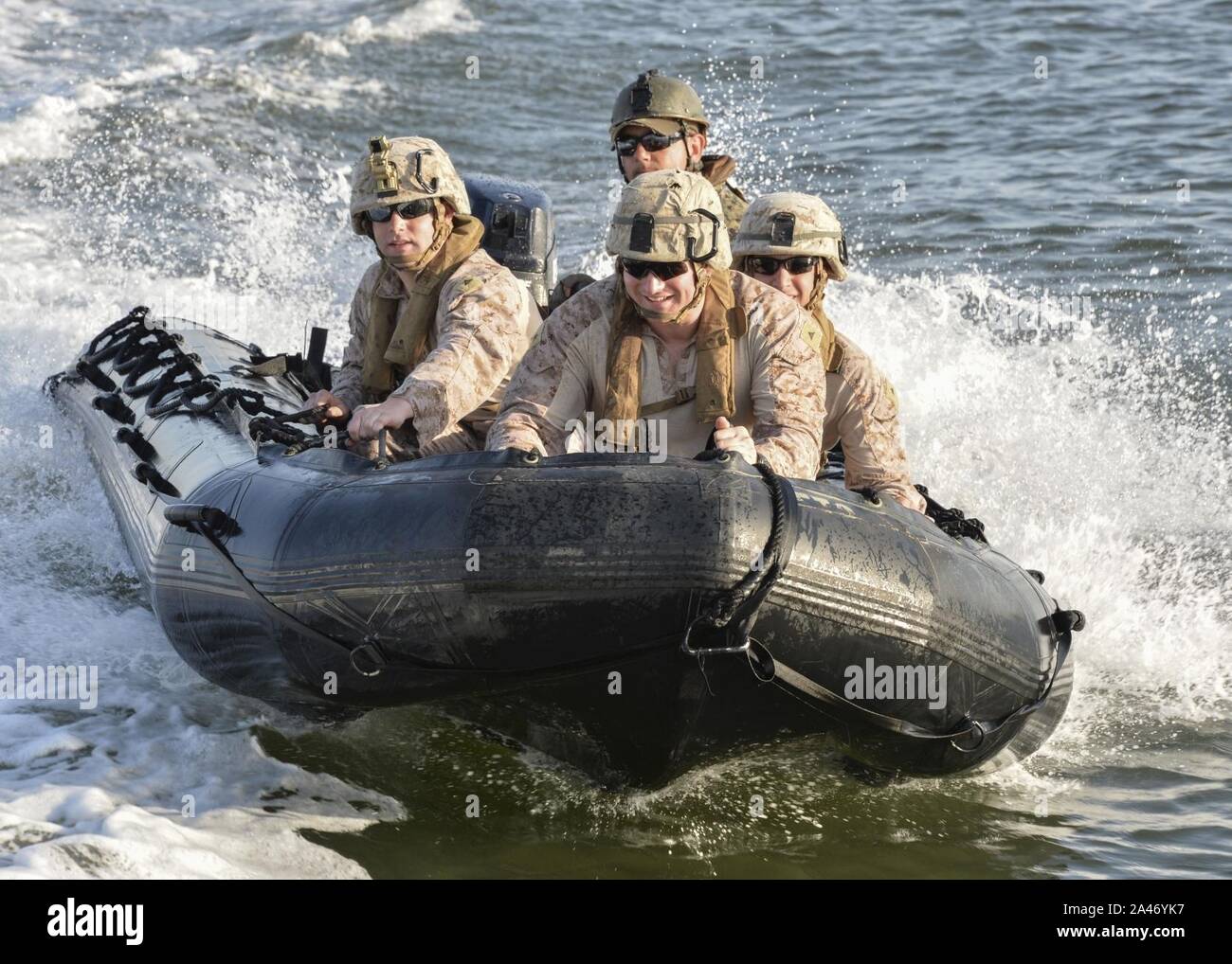 Flotta di sicurezza antiterrorismo Team compan Foto Stock