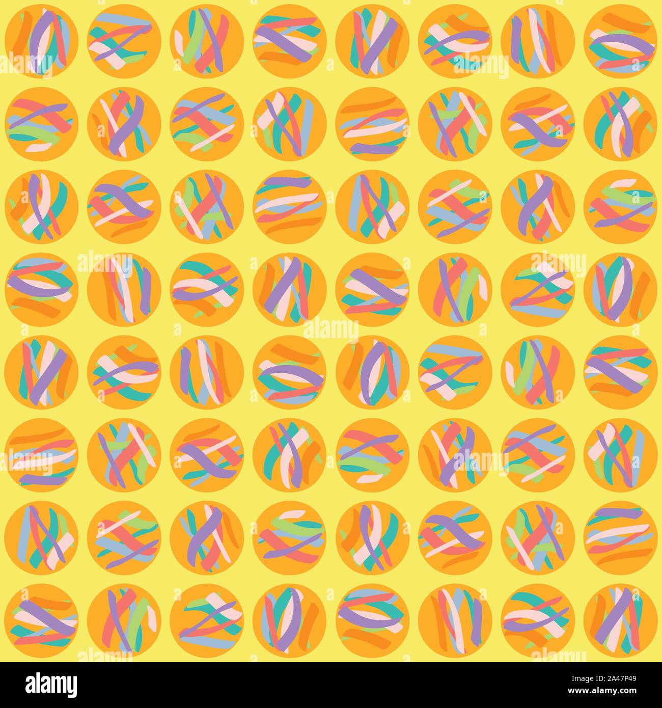 Abstract disegnati a mano forme di ripetizione. Vector seamless pattern design per i tessili, carta da parati, la carta di avvolgimento, stampe, tessuto, web sfondo, accento. Illustrazione Vettoriale