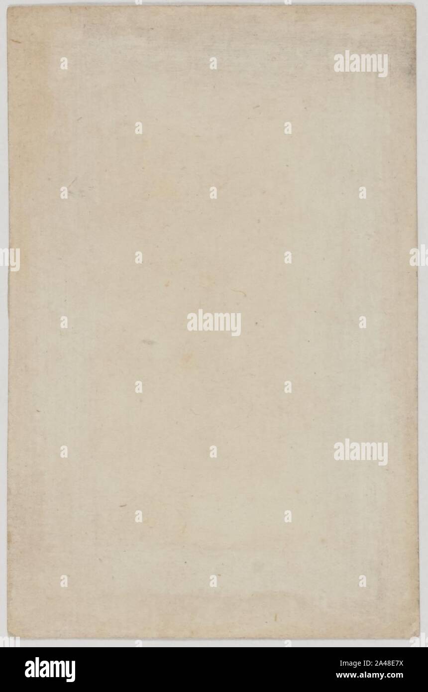 Primo Impero Francese mazzo di carte - 1810 - Indietro. Foto Stock