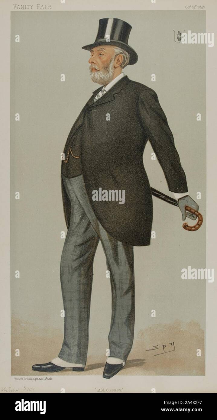 Henry Fletcher Vanity Fair 27 ottobre 1898. Foto Stock