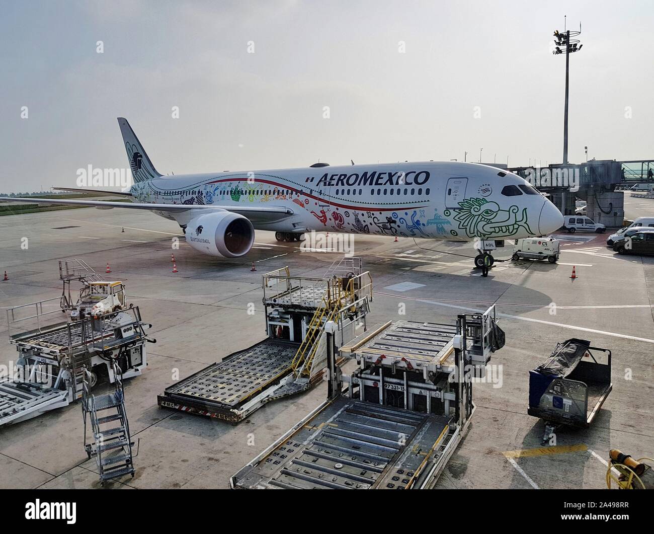 Aeromexico B-787 Quetzalcoatl Foto Stock