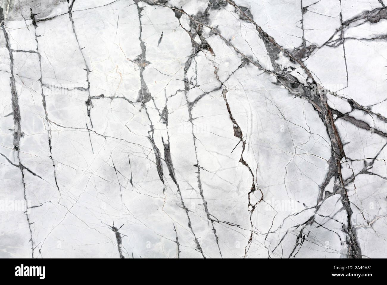 Bianco Marmo naturale consistenza configurazione di sfondo. Foto Stock