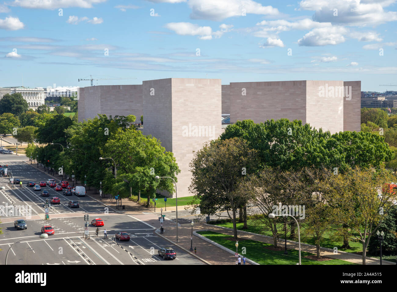 Edificio est della Galleria Nazionale di Arte è stata un punto di riferimento in quanto è aperto da più di quaranta anni fa. Foto Stock