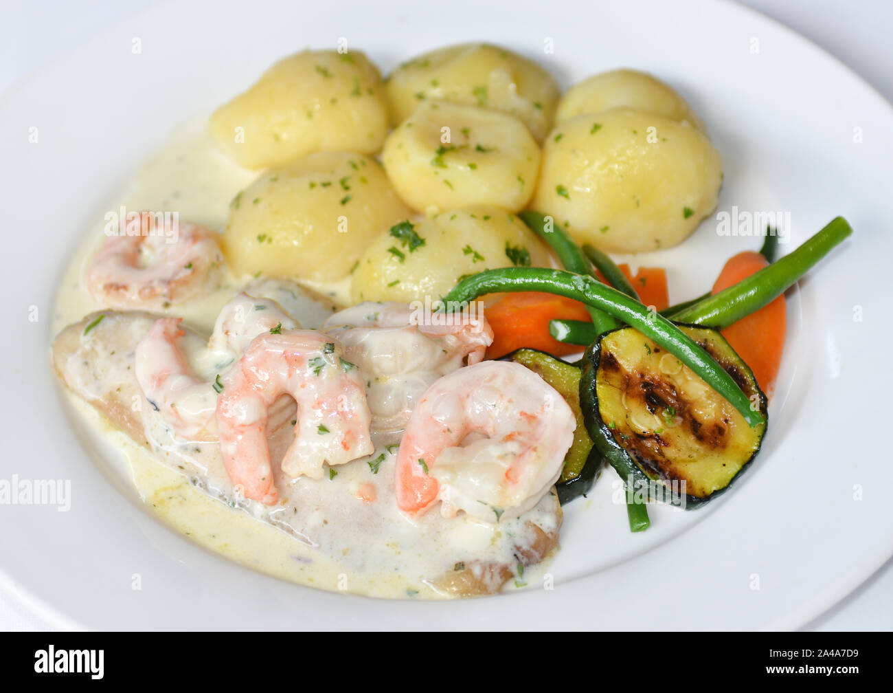 Cucina continentale, ristorante, menù, cibo fotografia, menu foto Foto Stock