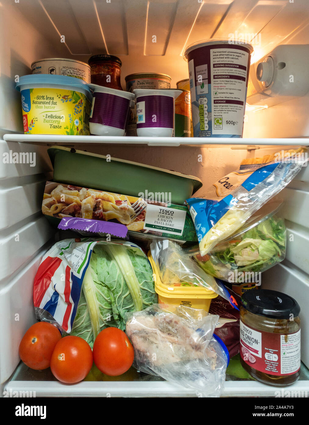 Pranzo frigo Foto Stock