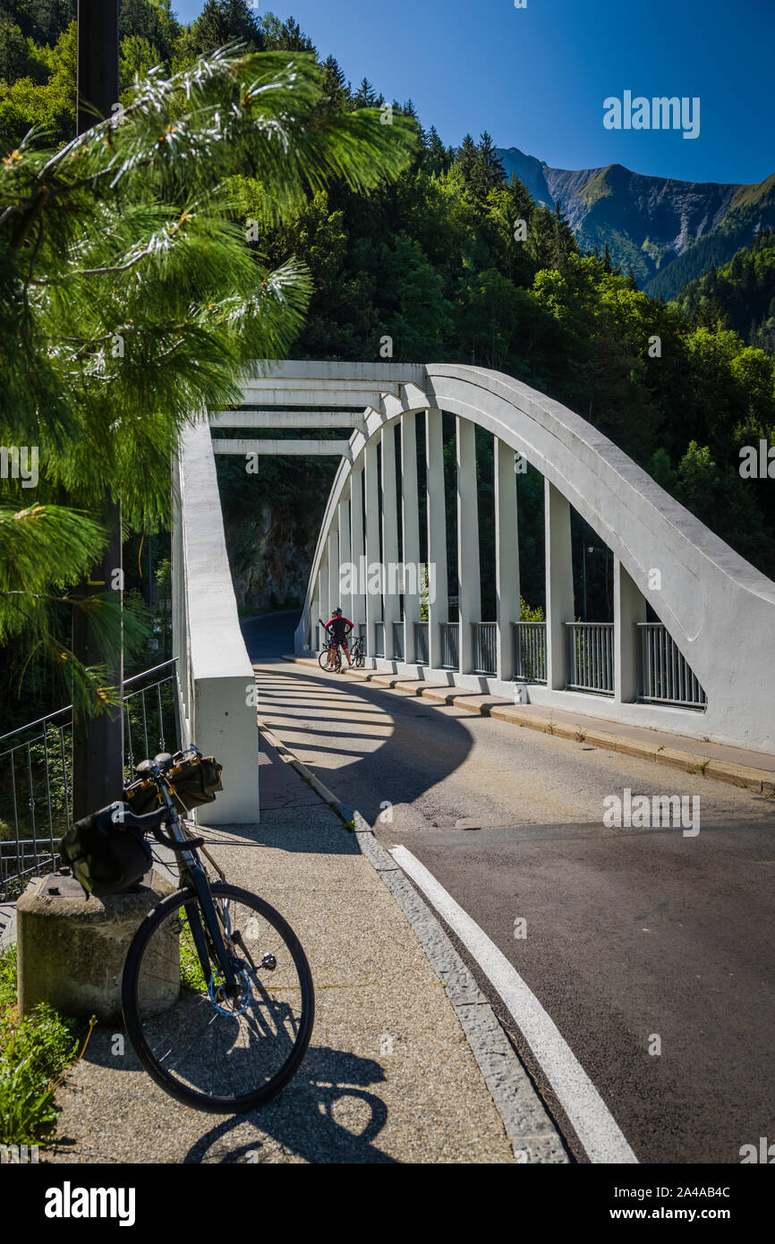 Vénosc, Isère department, Francia. Foto Stock