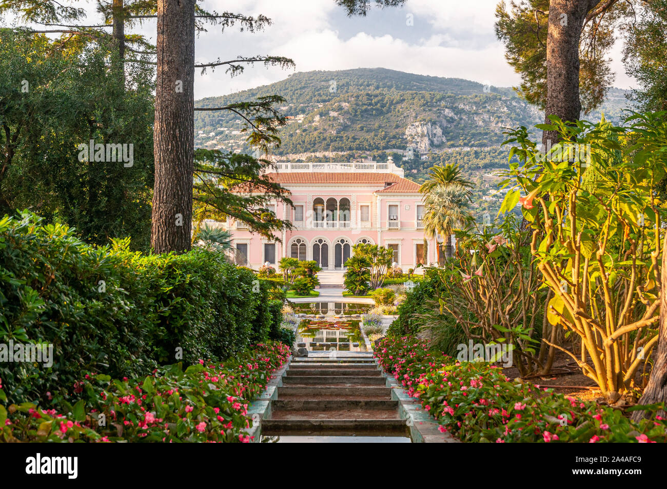 Villa Ephrussi de Rothschild Foto Stock