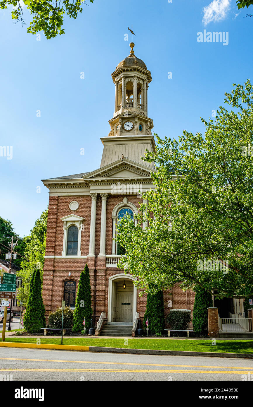 Perry County Courthouse, 2 East Main Street, New Bloomfield, Pennsylvania Foto Stock