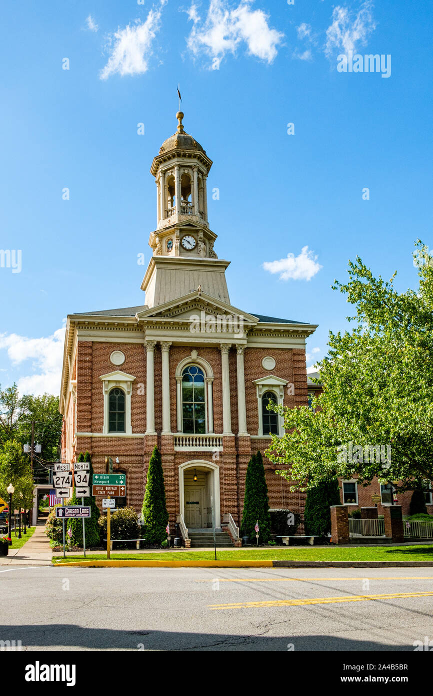 Perry County Courthouse, 2 East Main Street, New Bloomfield, Pennsylvania Foto Stock