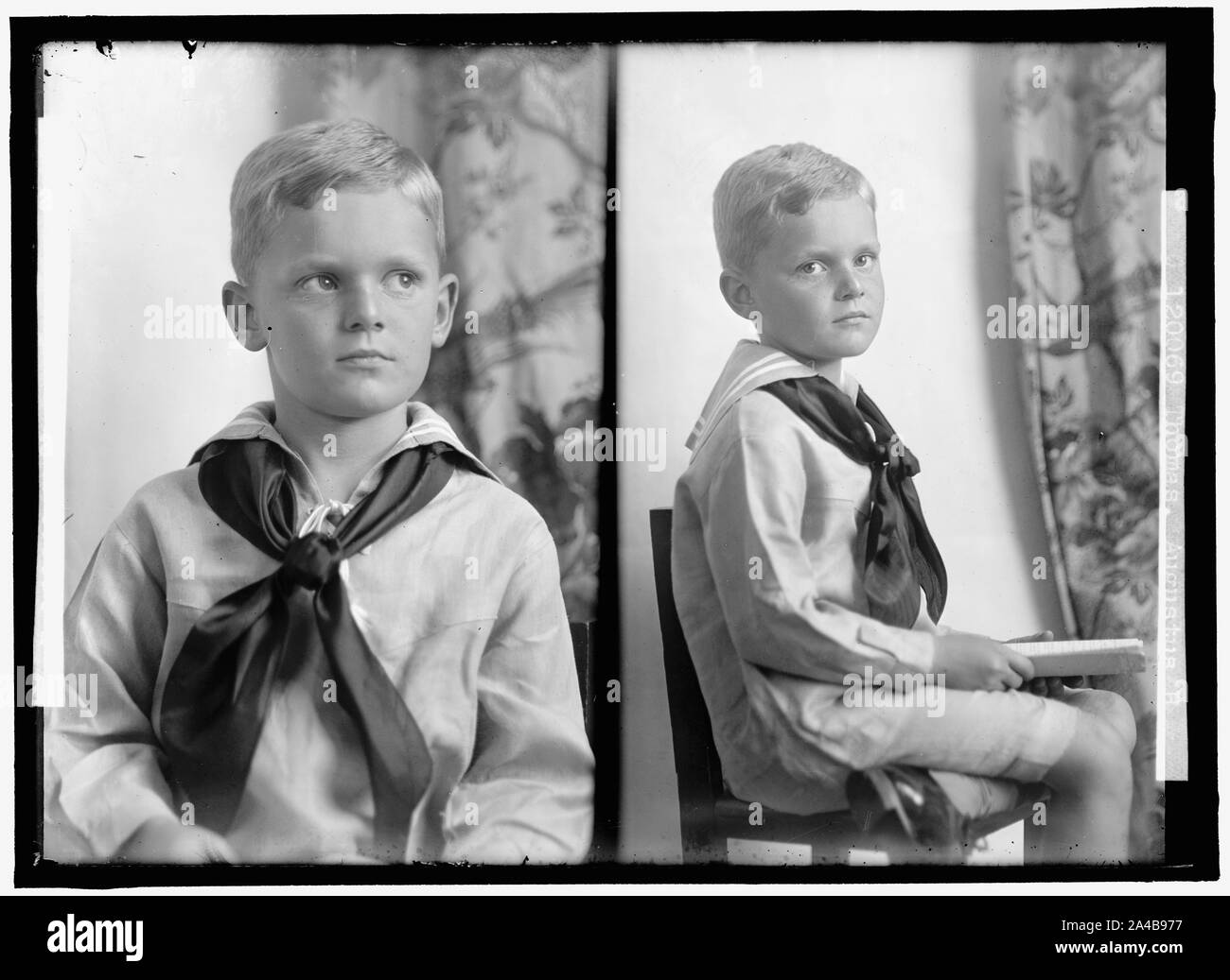 THOMAS, Augusto H. RITRATTO Foto Stock