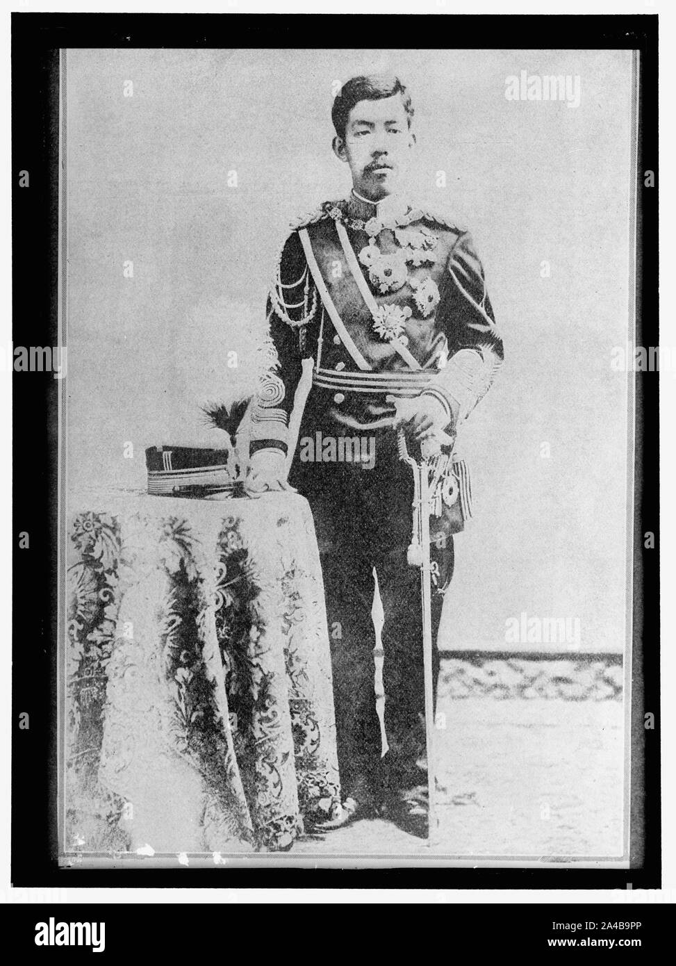 TOSHIHITO. Il Mikado di Giappone, nato 1879 Foto Stock