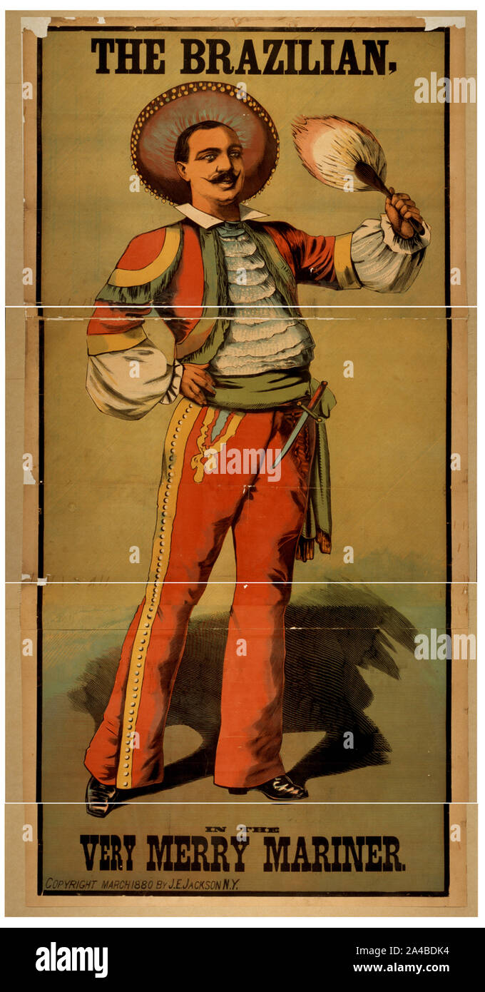 Il brasiliano in molto allegro mariner Foto Stock