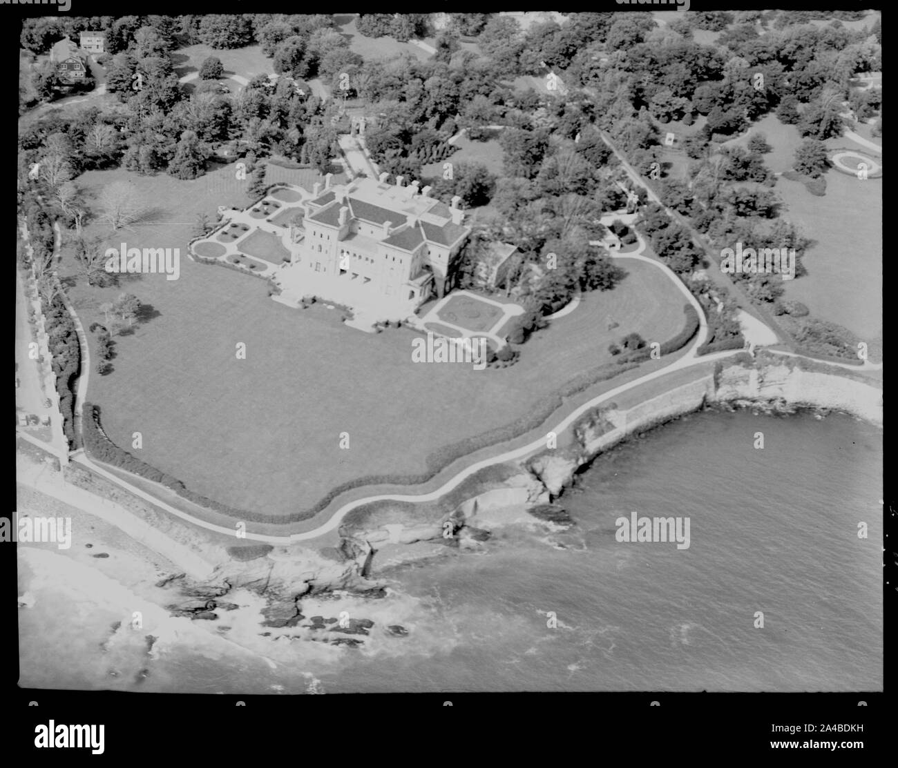 Il Breakers, Newport, Rhode Island. Foto Stock