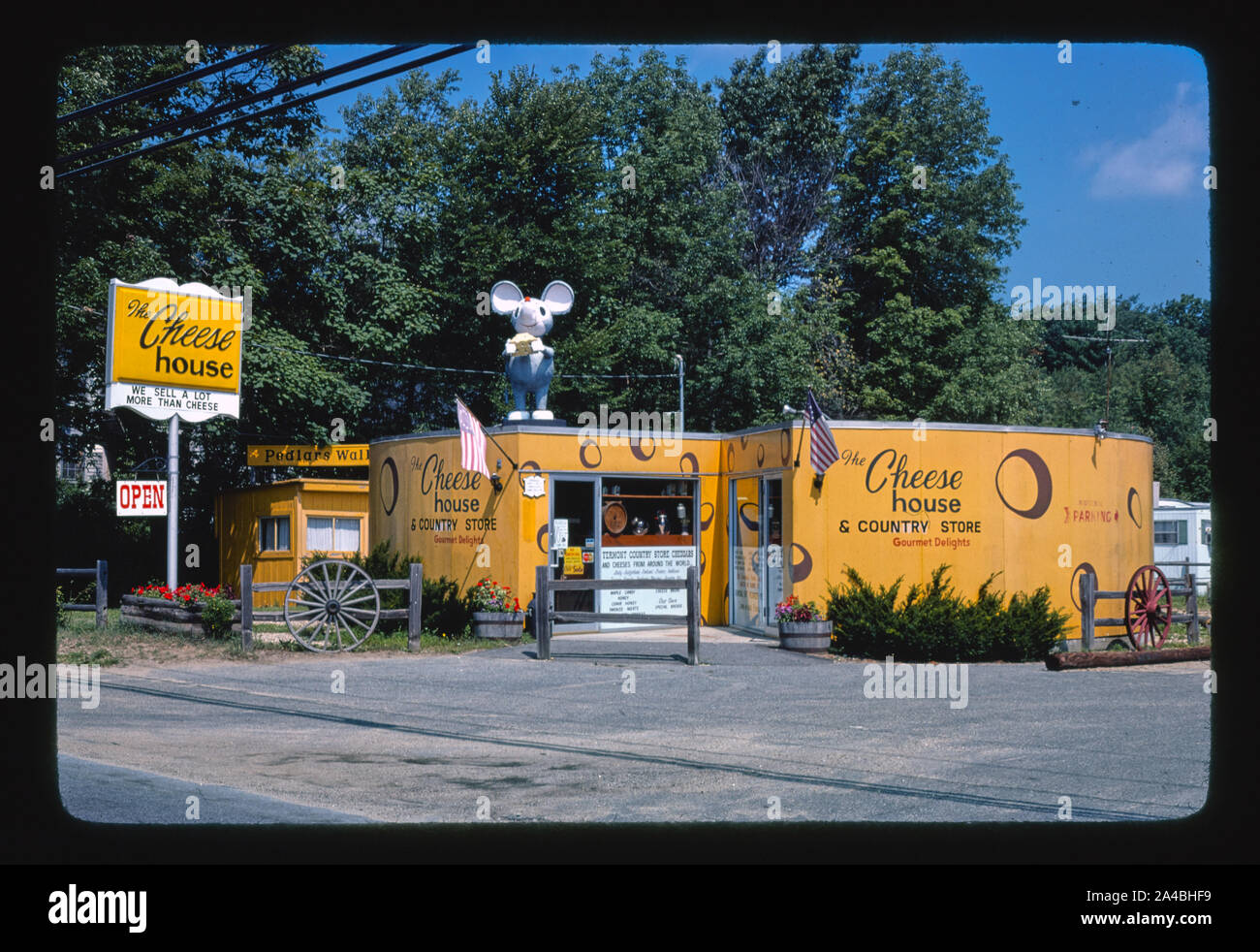 La Casa del formaggio, Sturbridge, Massachusetts Foto Stock