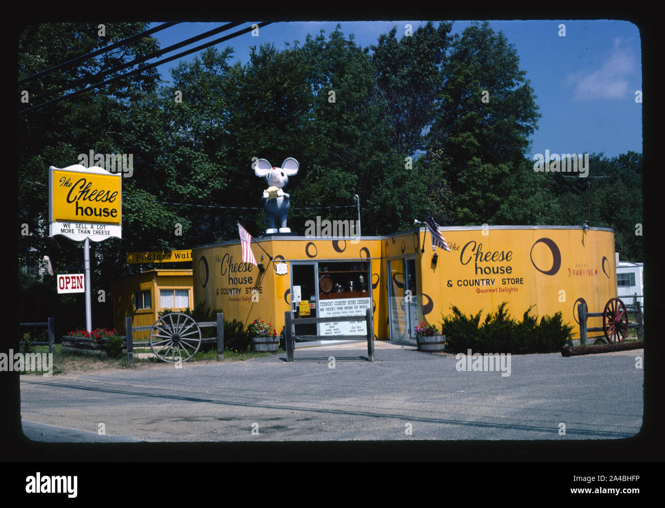 La Casa del formaggio, Sturbridge, Massachusetts Foto Stock