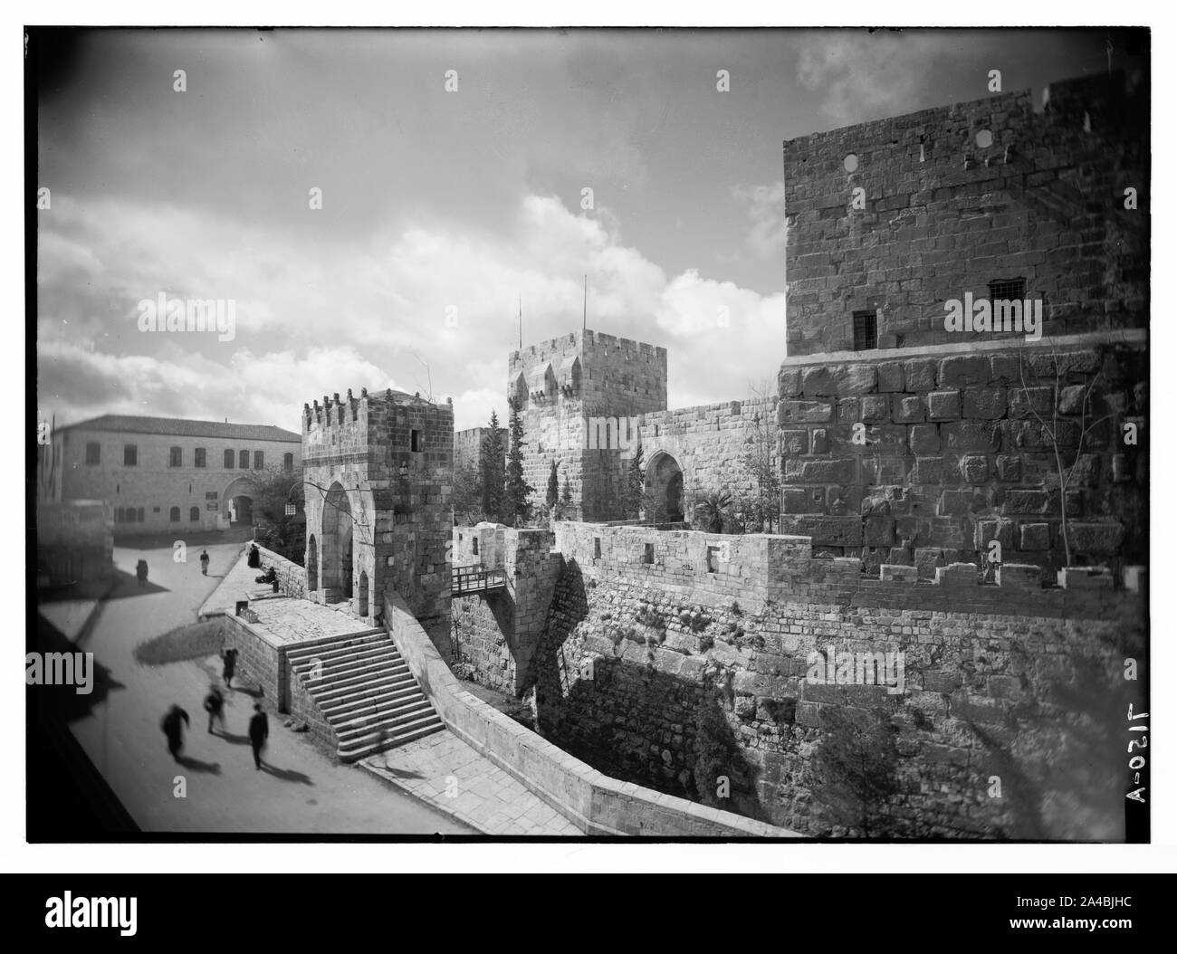 La Cittadella dall'oriente. Foto Stock