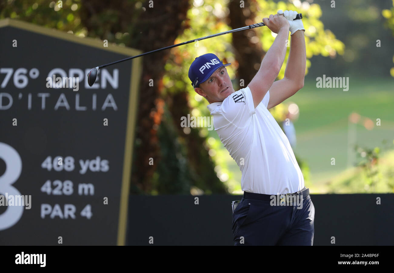 Wallace, matt 4 in classifica generale tour europeo corsa a dubri 76 durante il 76° Open d'Italia, Roma, Italia, 12 ott 2019, Sport Golf Foto Stock