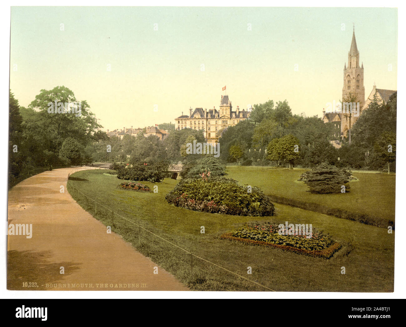 I giardini III, Bournemouth, Inghilterra Foto Stock