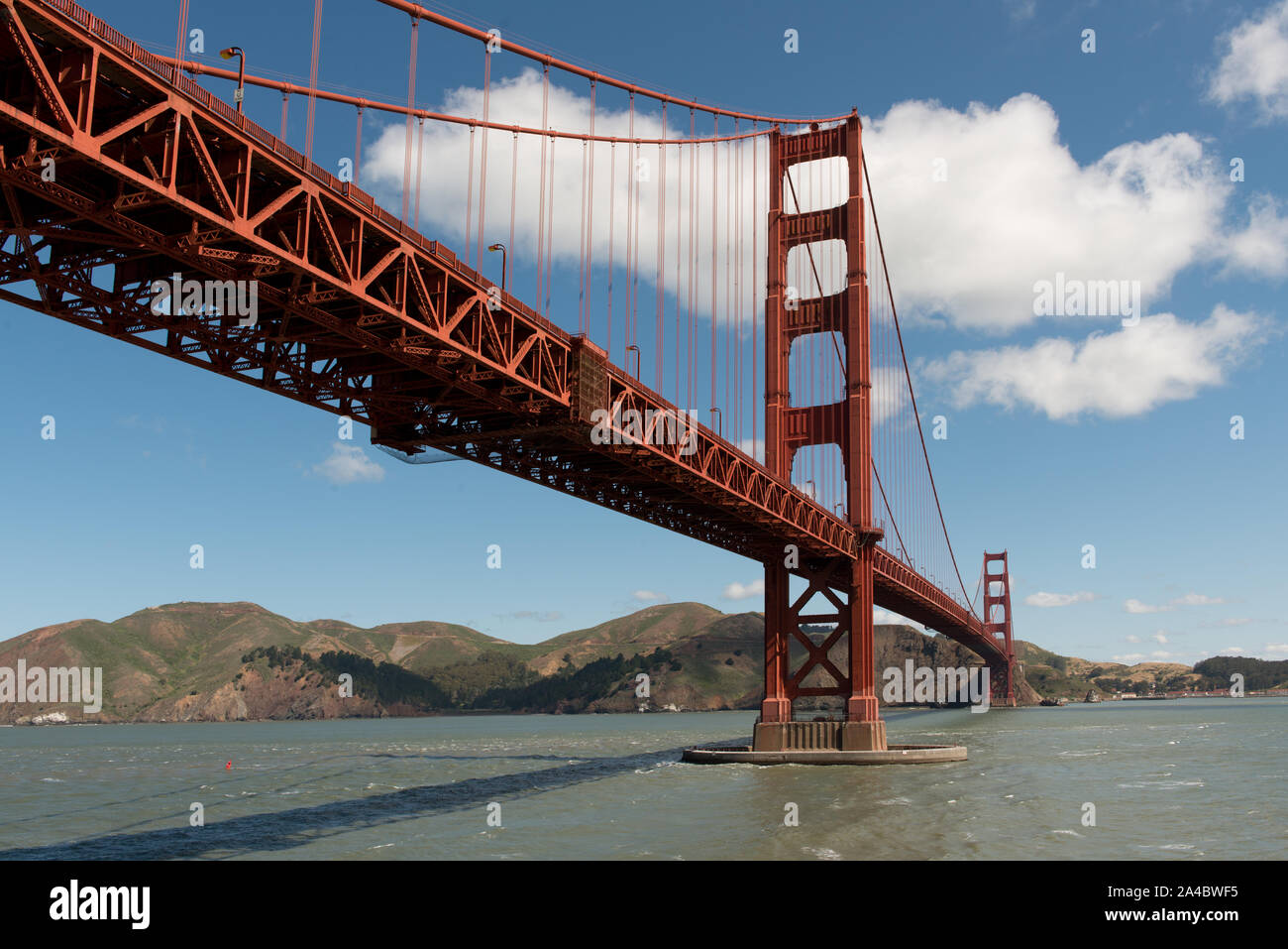 Il Golden Gate Bridge di San Francisco, California Foto Stock