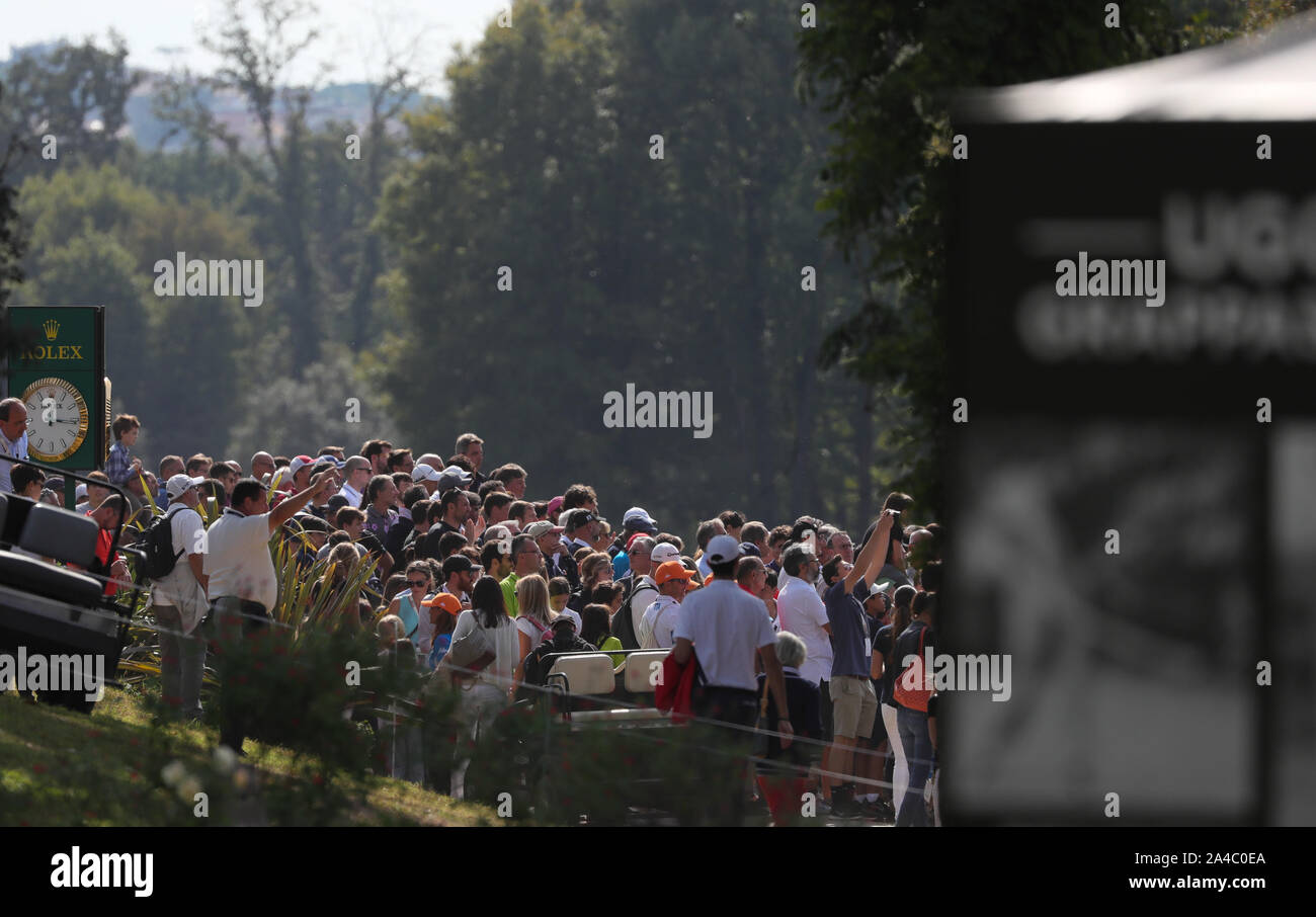 Il tour europeo di gara dubri 76° Open d'italia golf club Olgiata roma golf durante il 76° Open d'Italia, Roma, Italia, 13 ott 2019, Sport Golf Foto Stock