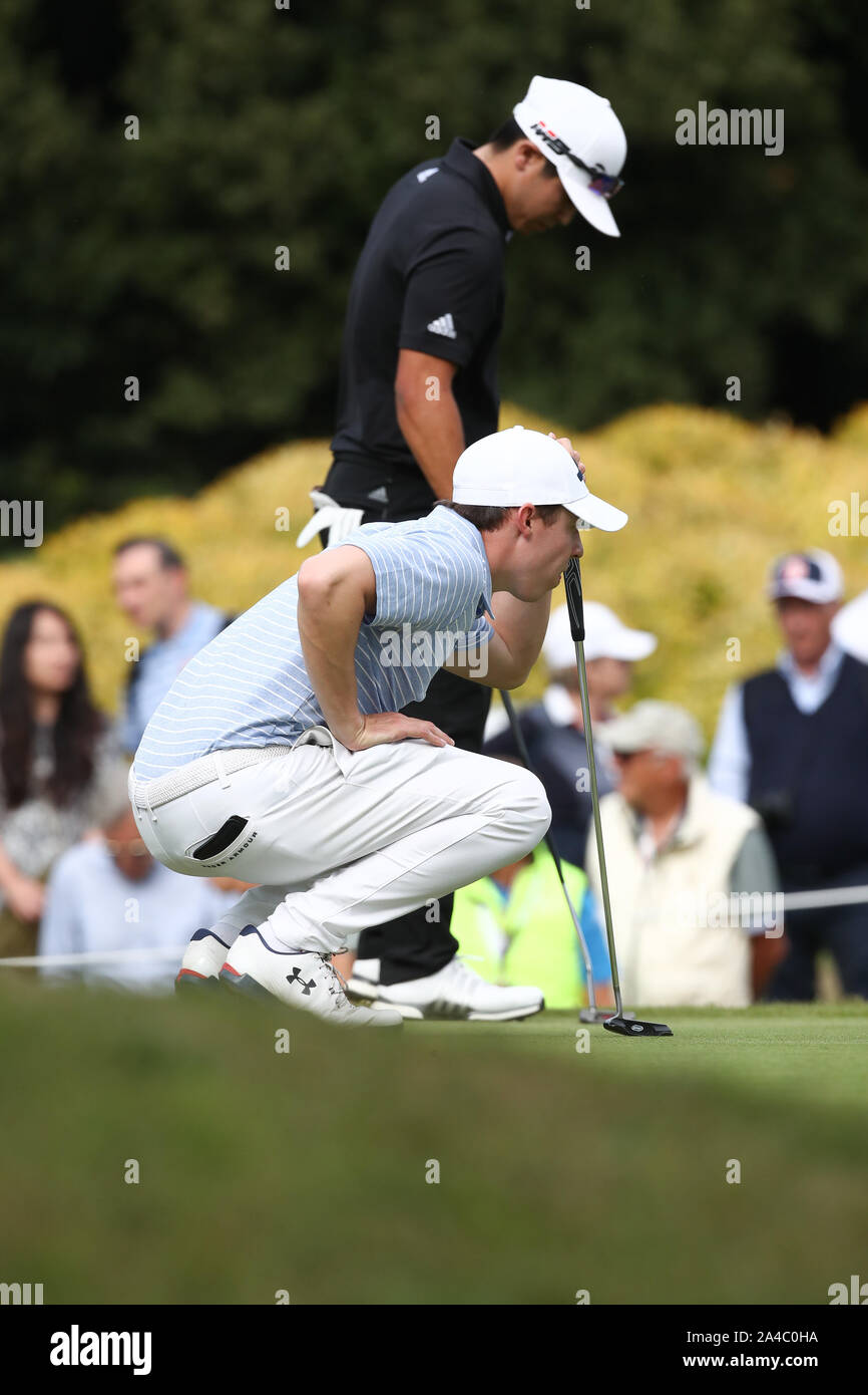 Fitzpatrick, Matteo tour europeo corsa a dubri 76 durante il 76° Open d'Italia, Roma, Italia, 13 ott 2019, Sport Golf Foto Stock