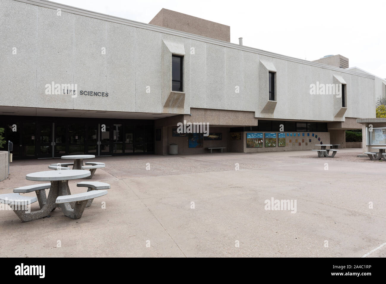 Le scienze della vita la costruzione presso la Colorado State University-Pueblo, ex University of Southern Colorado (e prima che, Pueblo Junior College), in Pueblo Foto Stock