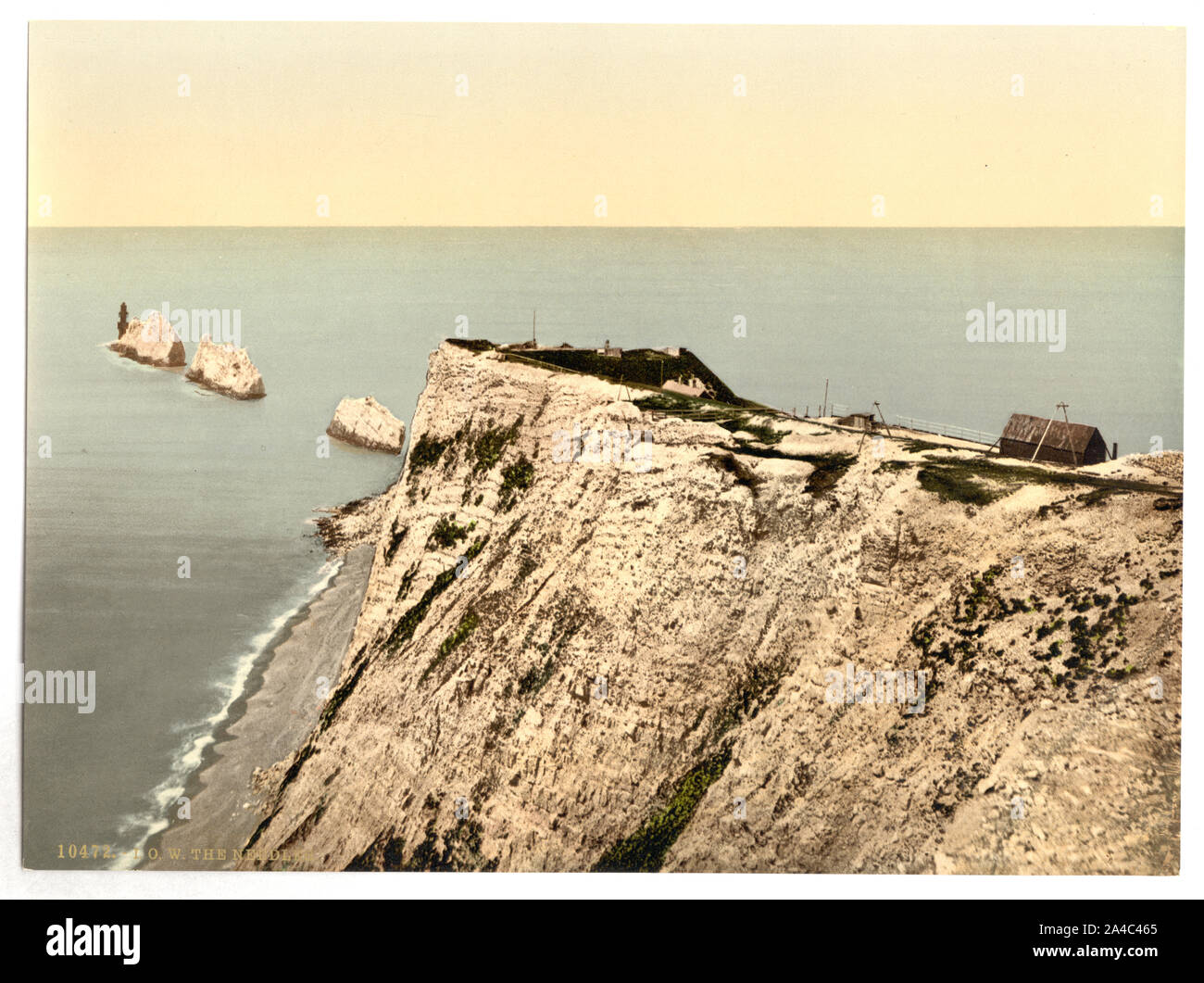 Gli aghi, II., Isola di Wight in Inghilterra Foto Stock