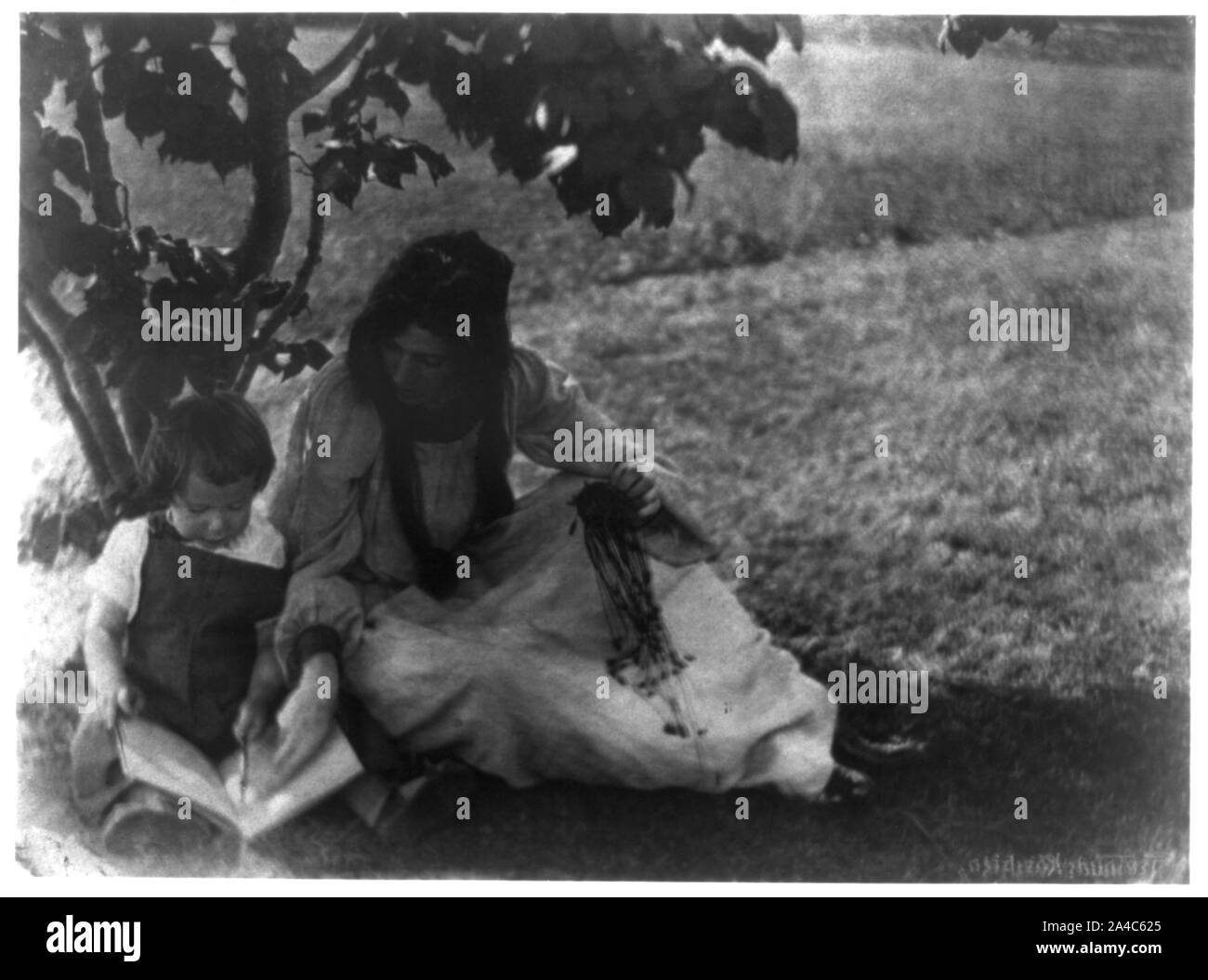 Il libro delle immagini Foto Stock