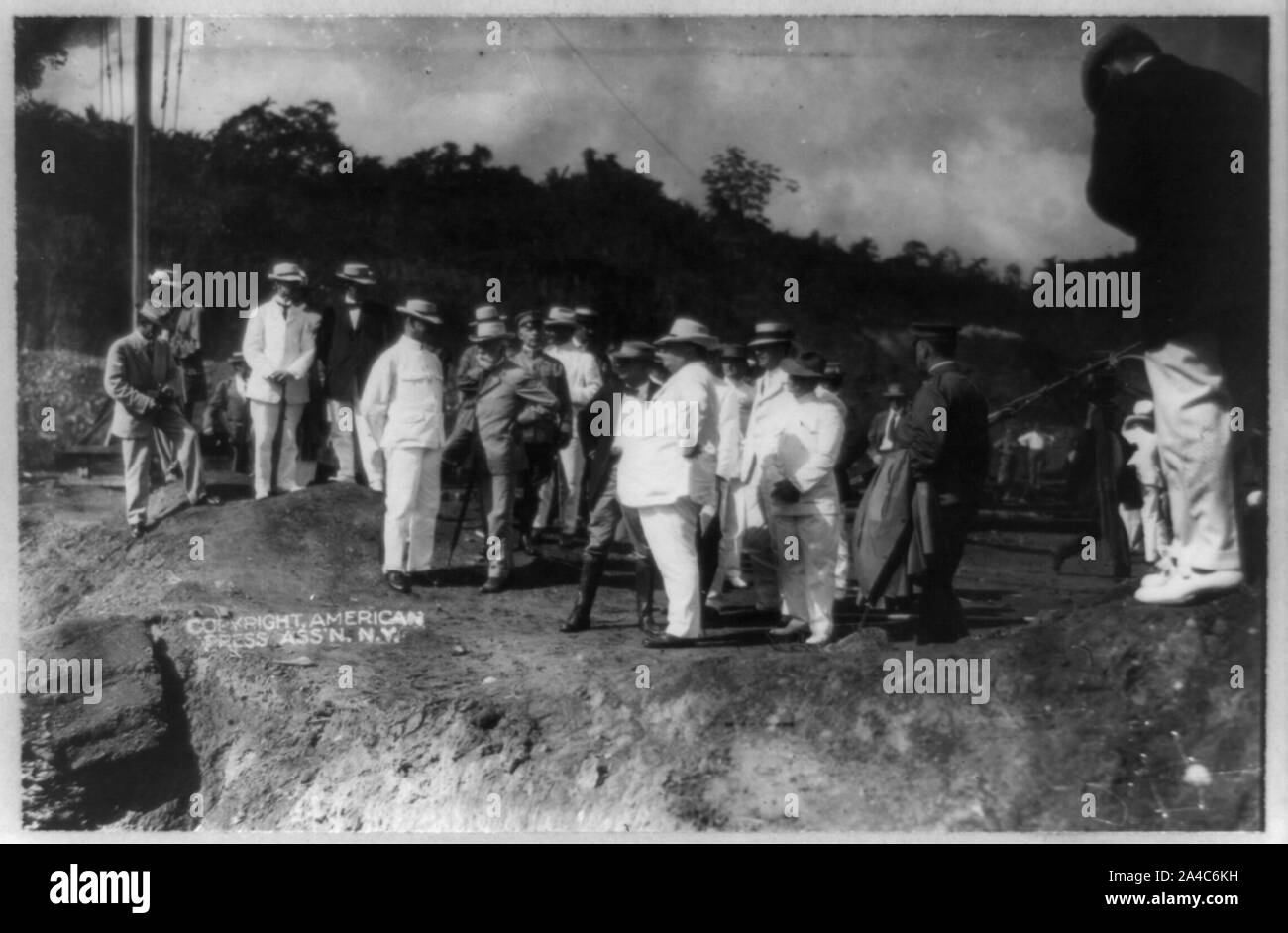 Il partito presidenziale a Pedro Miguel Foto Stock