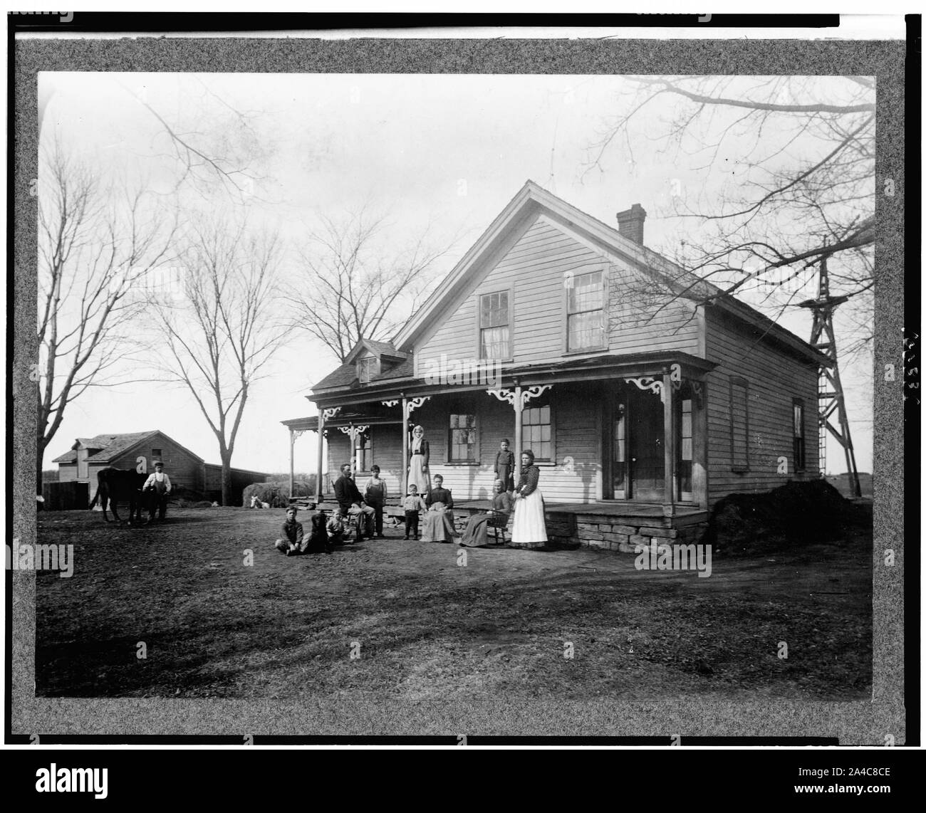 La famiglia reale d'America Foto Stock