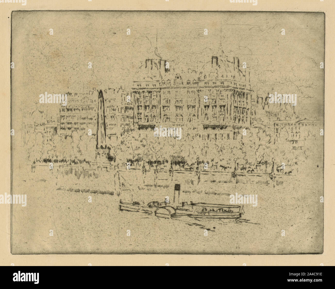 Il Savoy Foto Stock