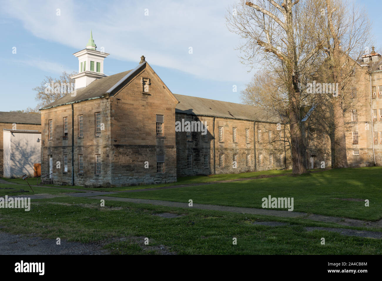 Il Trans-Allegheny Manicomio in Weston, West Virginia Foto Stock