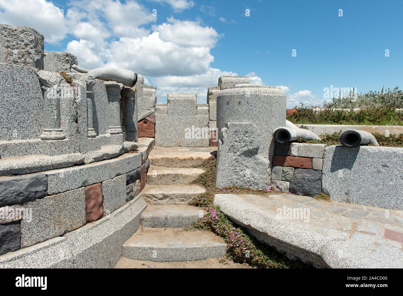 L'organo d'onda, un segnale acustico di scultura a San Francisco, California Foto Stock