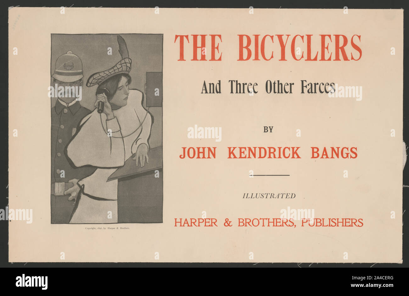 Il bicyclers e altri tre farse da John Kendrick Bangs Foto Stock