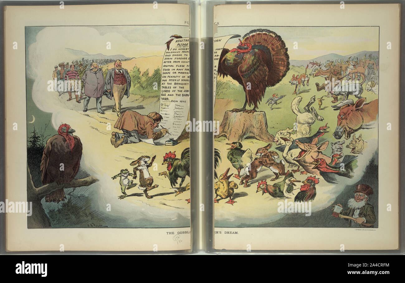 Il gobbler il sogno / J.S. Pughe. Foto Stock