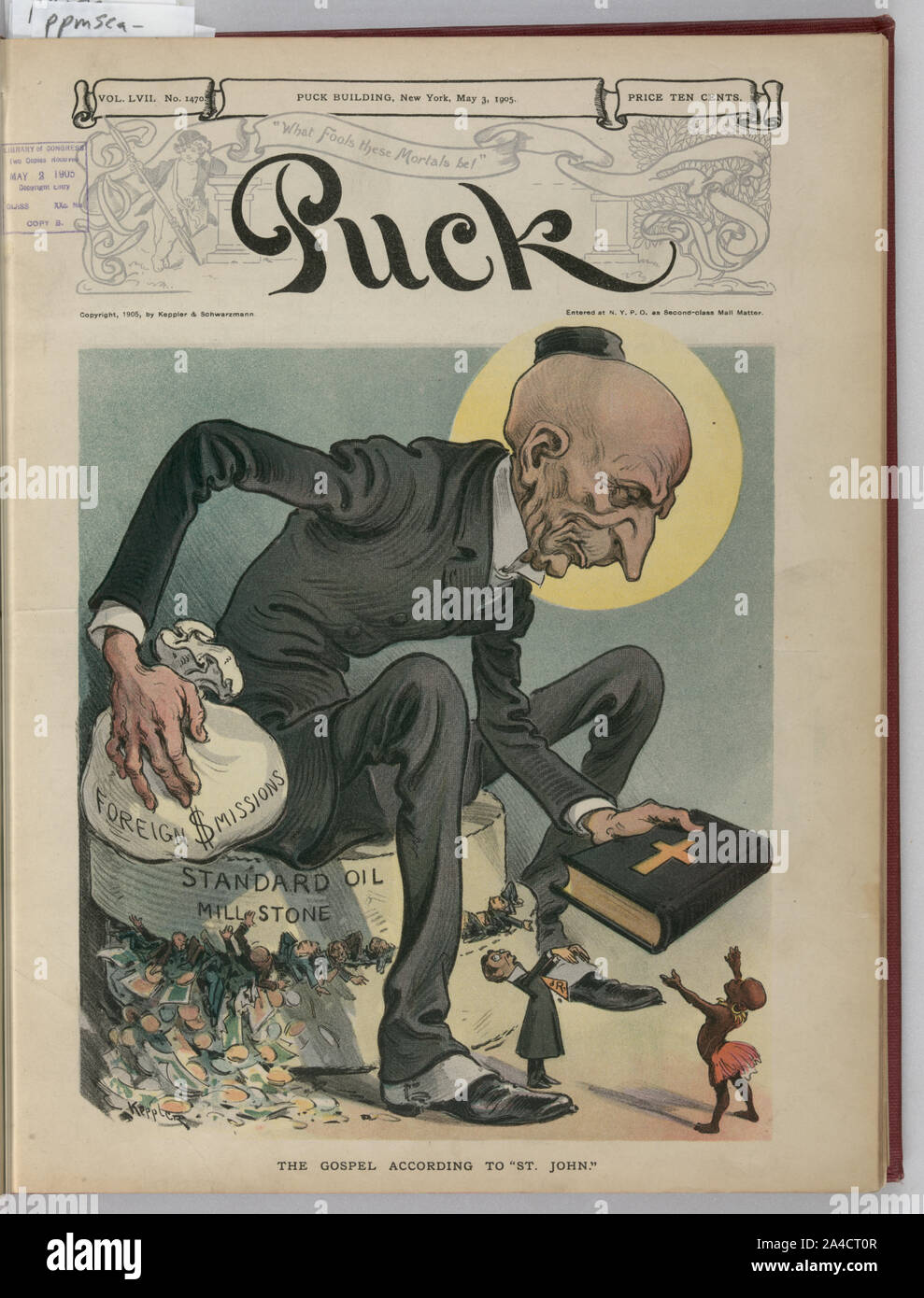 Il Vangelo secondo san Giovanni / Keppler. Foto Stock