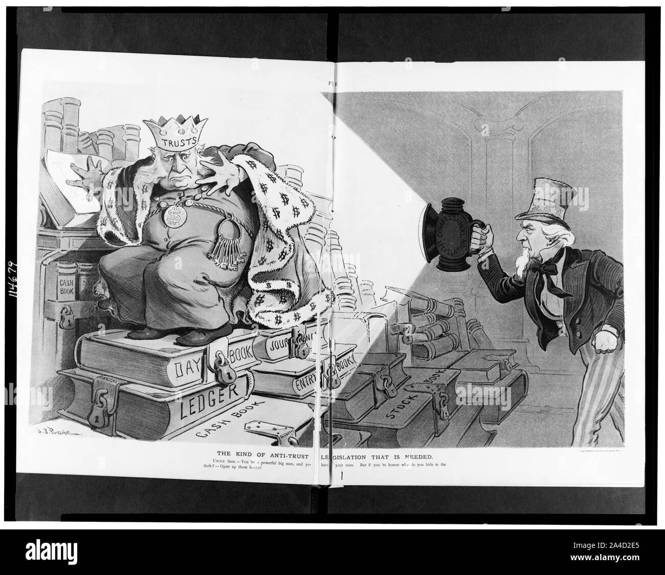 Il tipo di una legislazione anti-trust che è necessario / J.S. Pughe Foto Stock