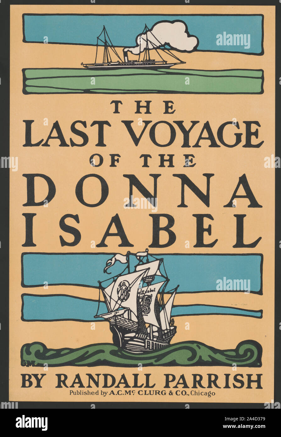 L ultimo viaggio della Donna Isabel da Randall Parrish Foto Stock