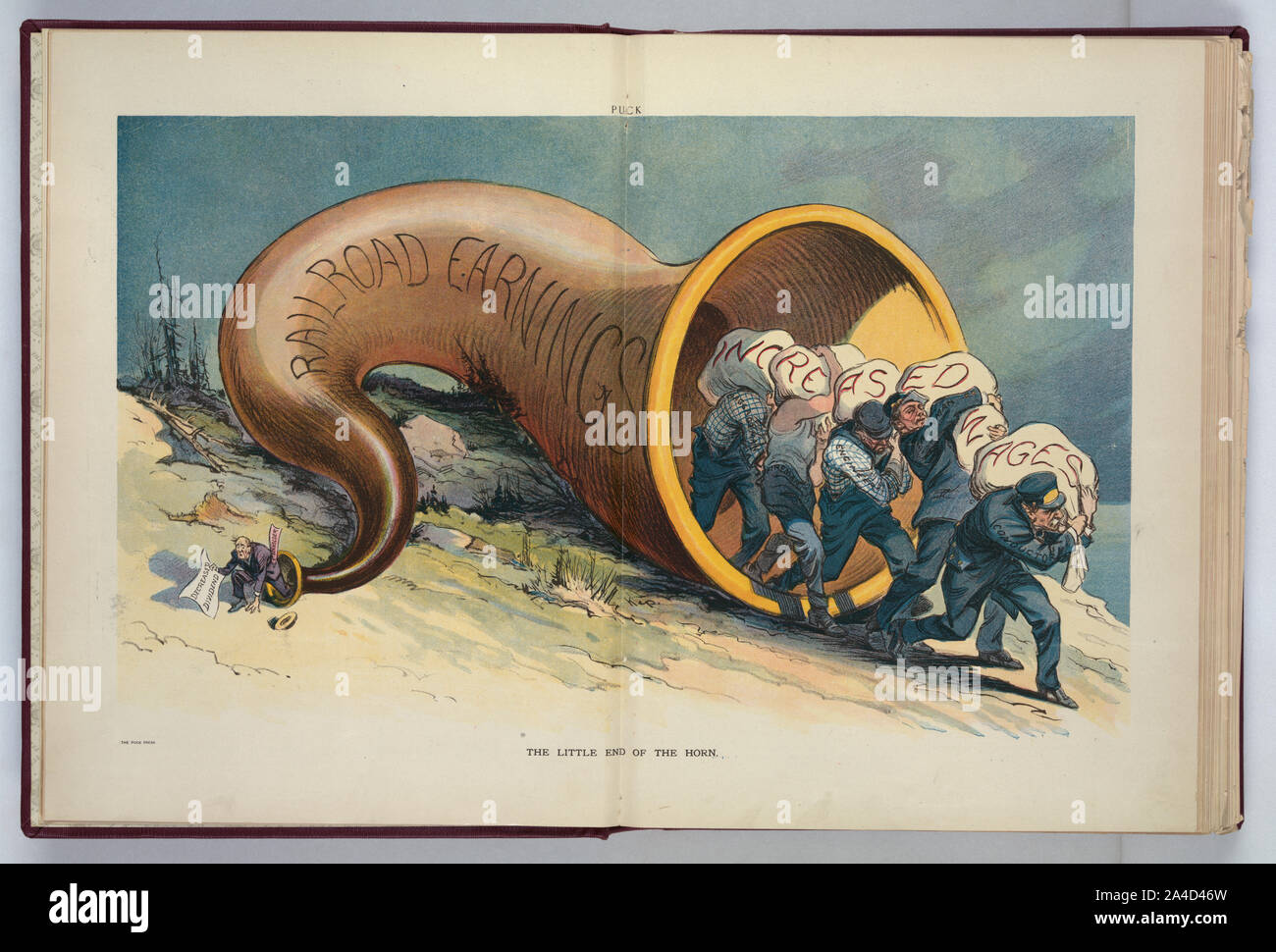 La piccola estremità dell'avvisatore acustico / Kep. Foto Stock