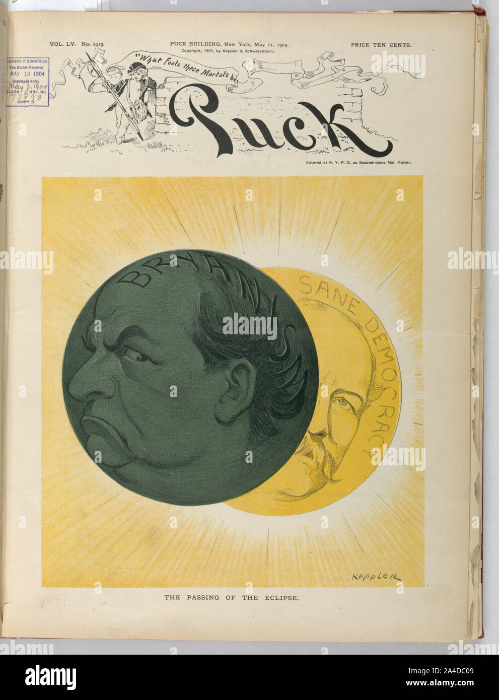 Il passaggio di eclipse / Keppler. Foto Stock