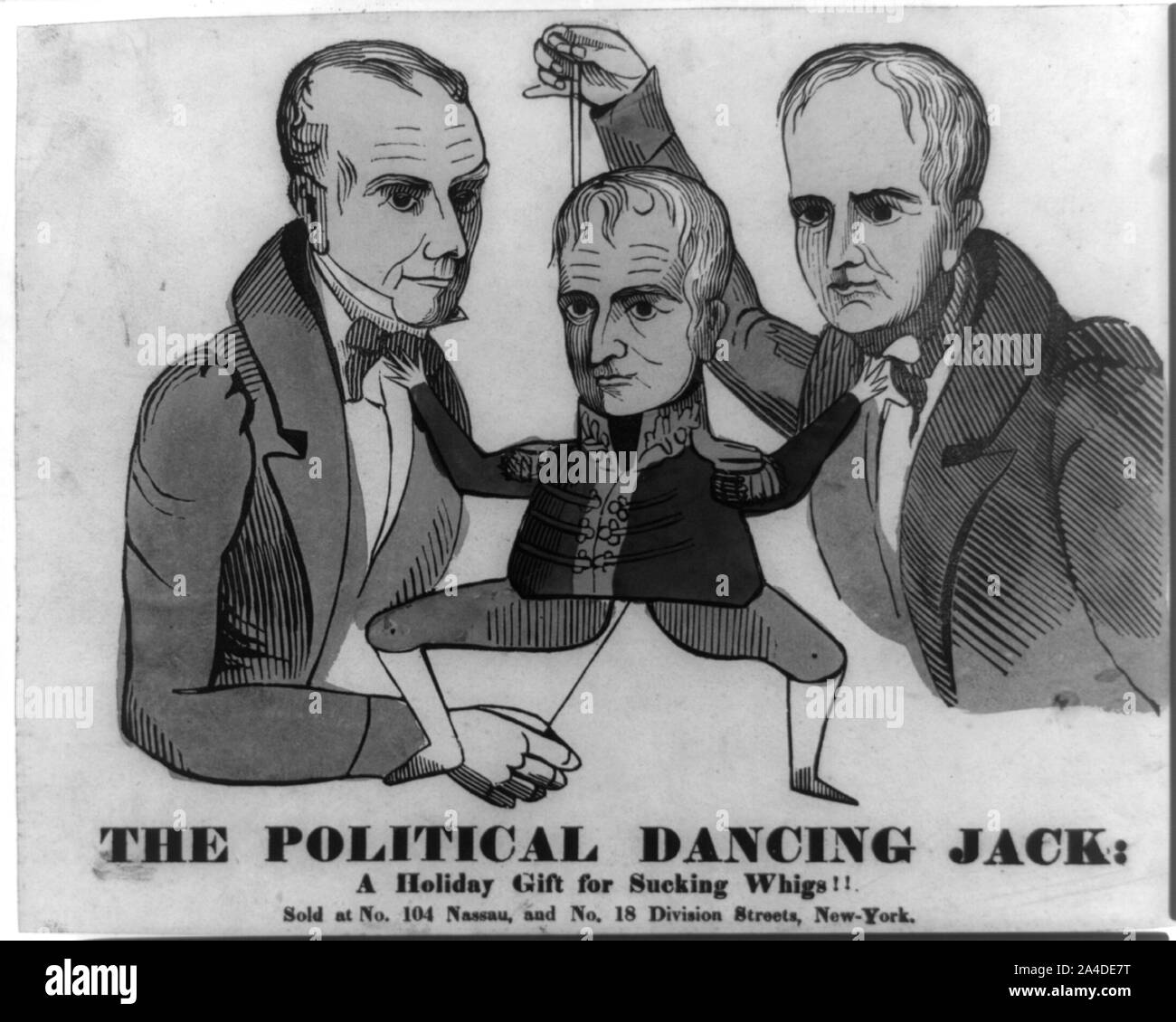 La danza politico Jack: una vacanza fift per aspirare Whigs!! Foto Stock