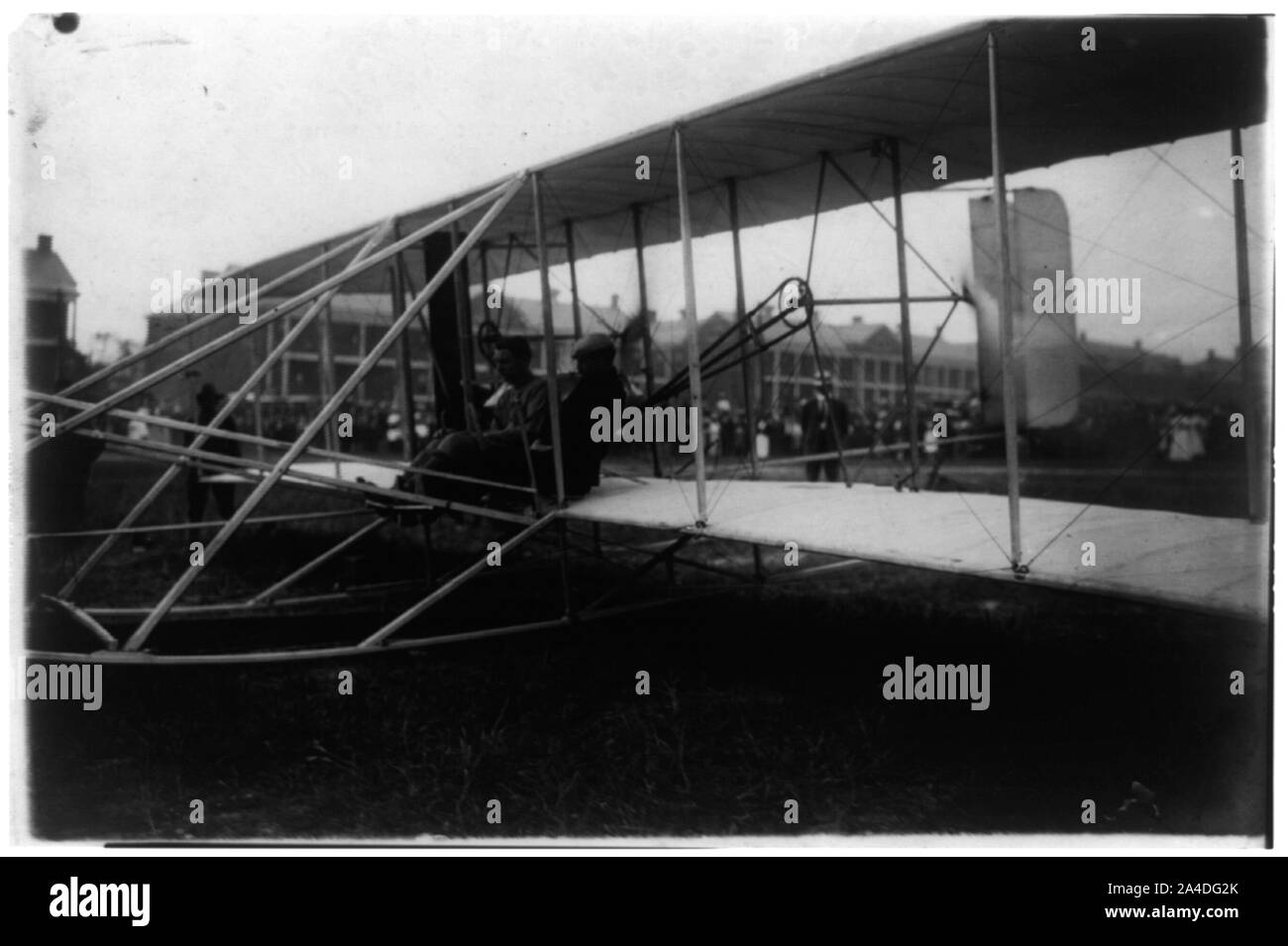 Le eliche appena iniziato, il peso non è ancora sceso Foto Stock