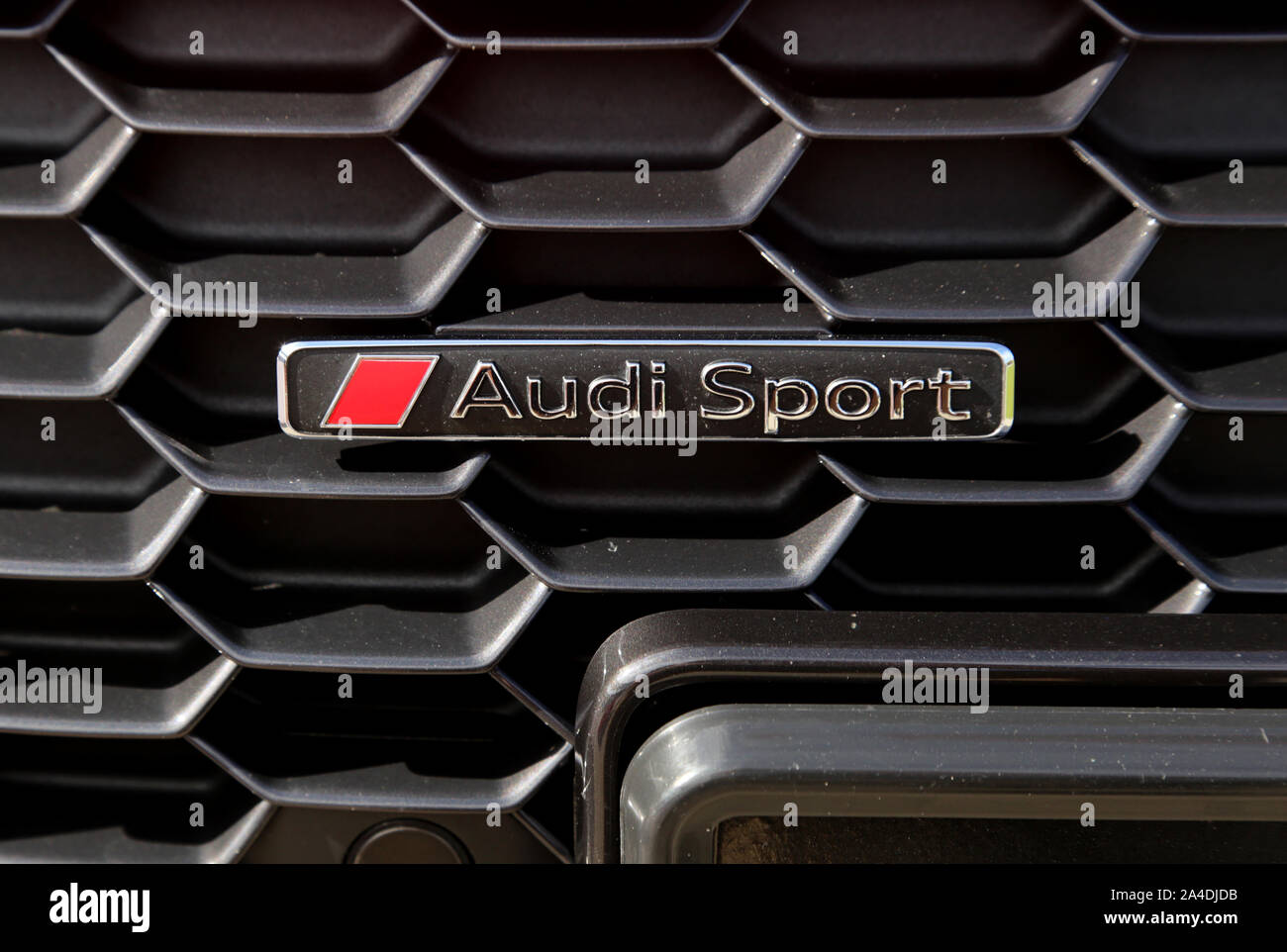 Cracovia. Cracovia. La Polonia. Audi Sport della griglia anteriore. Foto Stock