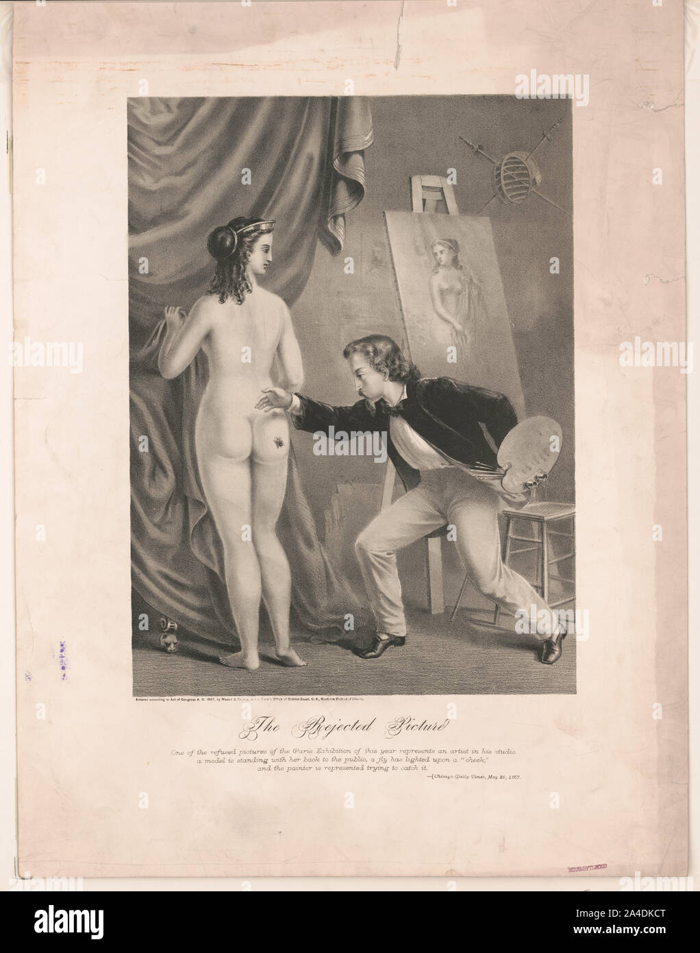 Le immagini rifiutate Foto Stock