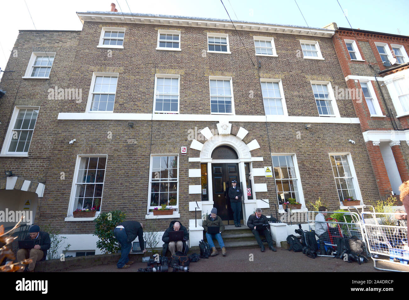 Foto deve essere accreditato ©Alex Huckle/Alfa premere 076901 19/02/2013 Una vista di Hope House a Londra in cui Kate Duchessa di Cambridge Catherine Katherine Middleton visitato come il suo ruolo di Patrono di azione sulla tossicodipendenza in Londra Foto Stock