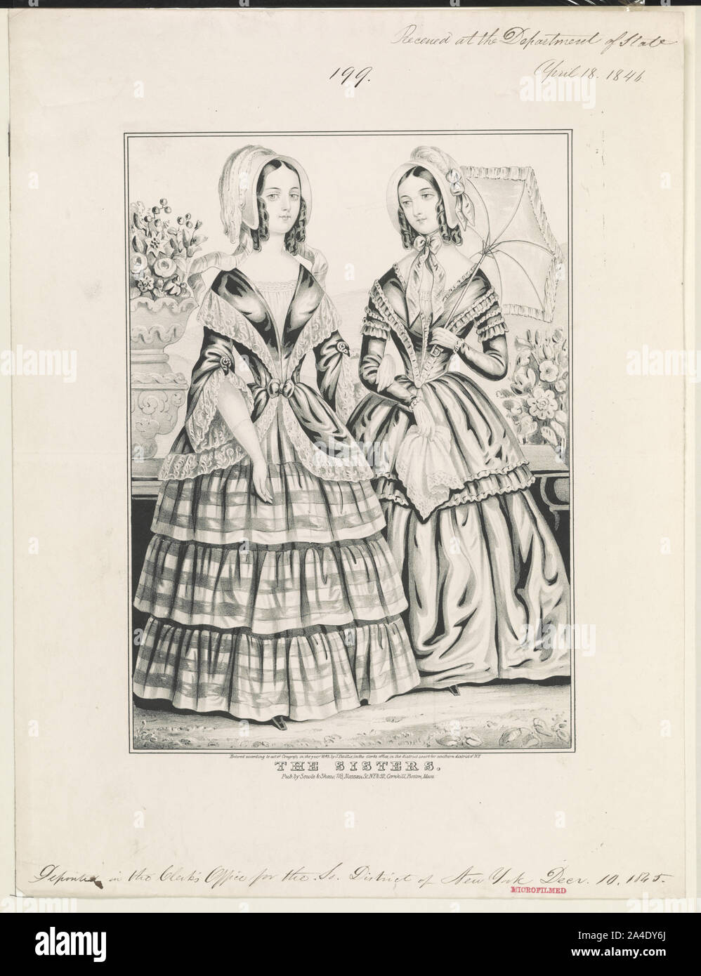 Le sorelle Foto Stock