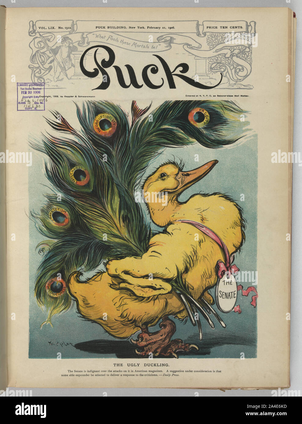 Il brutto anatroccolo / Keppler. Foto Stock