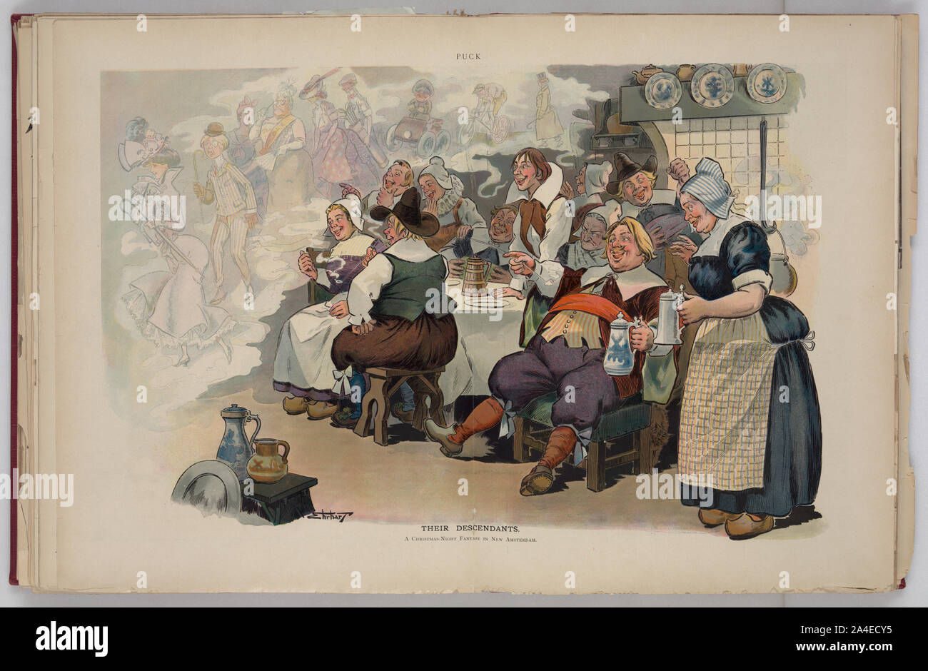 I loro discendenti / Ehrhart. Foto Stock