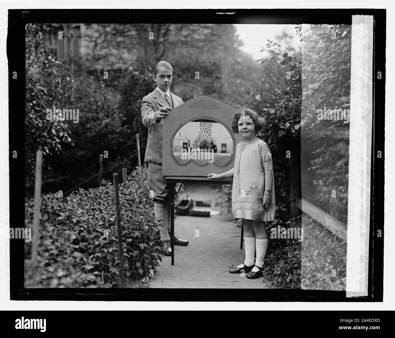 Theo. Teller, 2° & Sheila Broderich, 5/17/27 Foto Stock