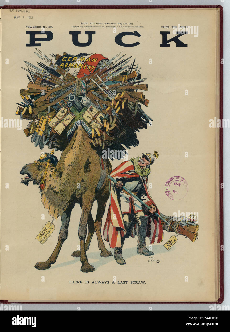 Vi è sempre un ultimo paglia / Crawford. Foto Stock